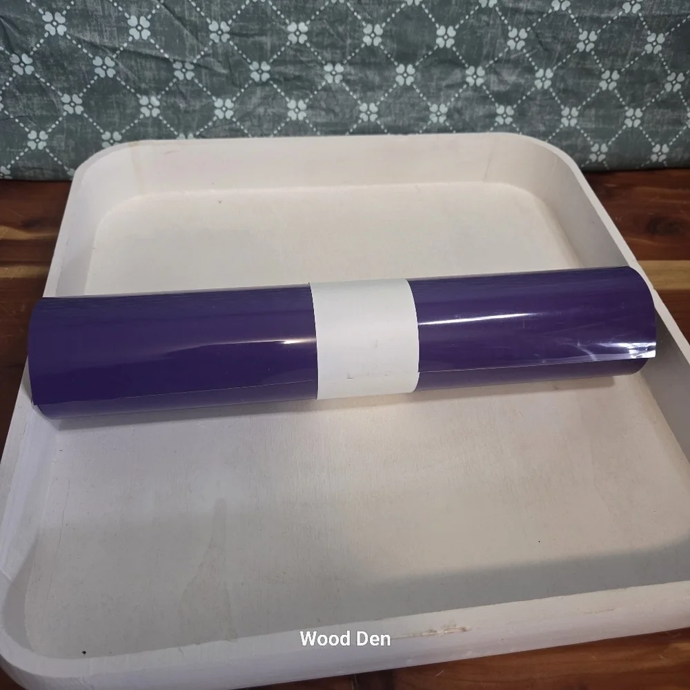 12x 25 feet purple HTV heat press vynil NIB